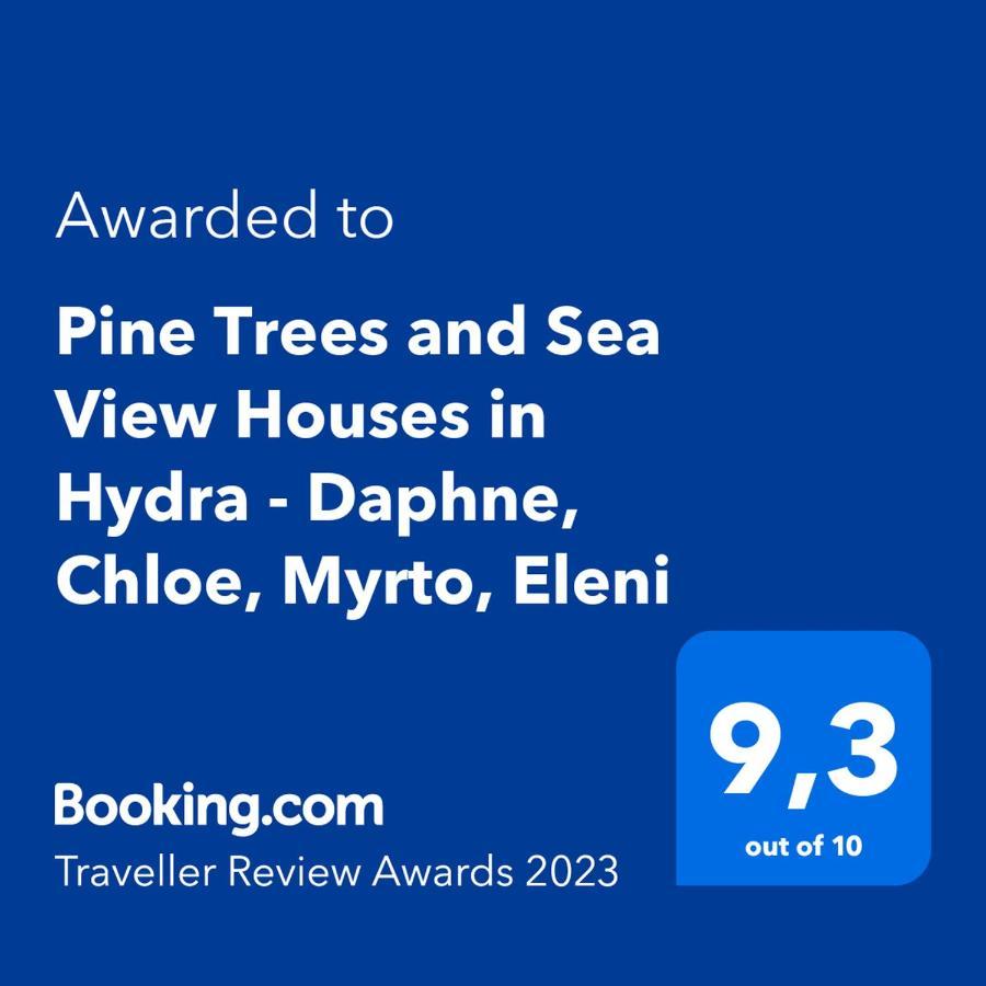 Pine Trees And Sea View Houses In Hydra - Daphne, Chloe, Myrto, Eleni Exterior photo
